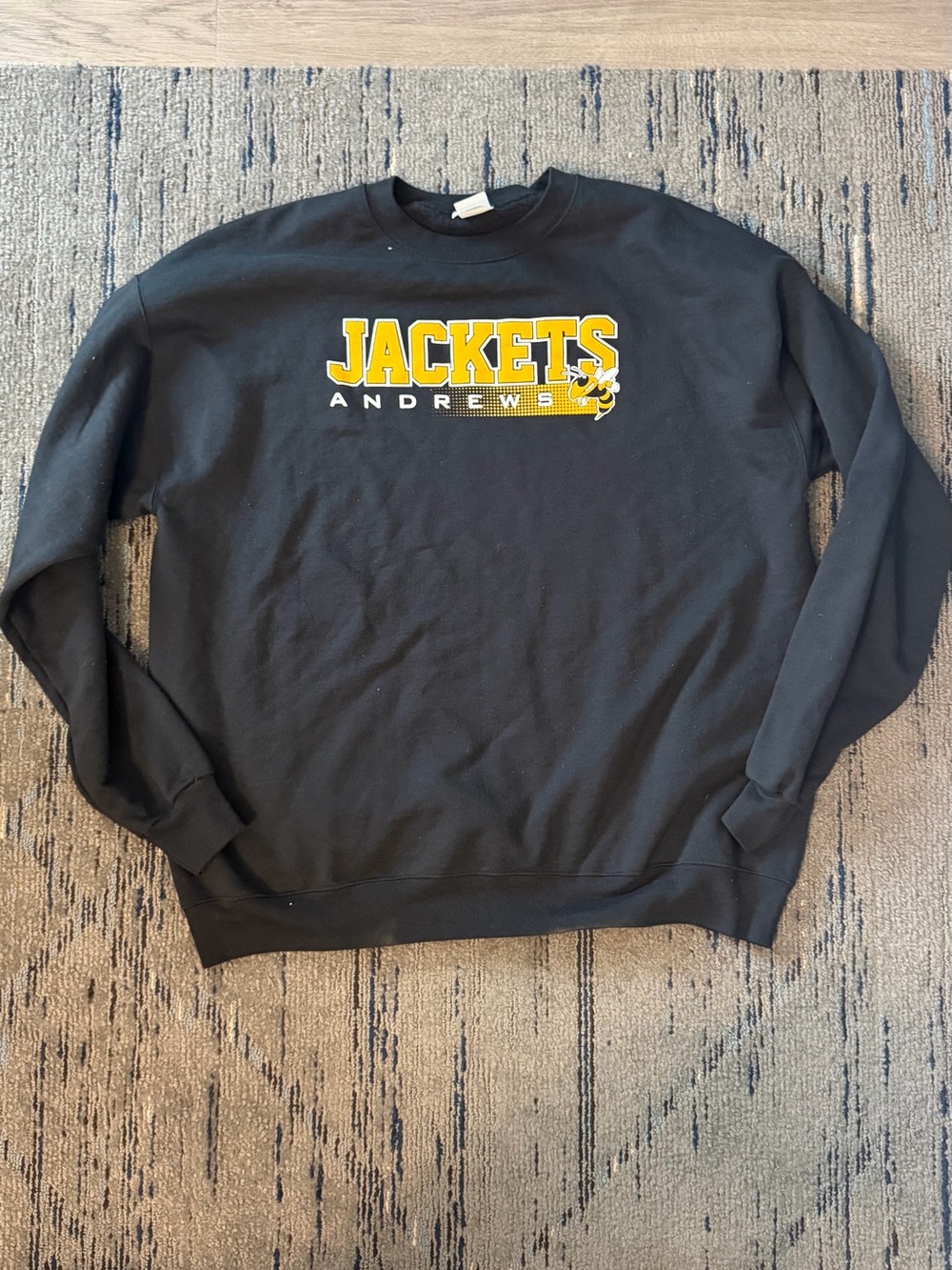 Andrews Yellow Jackets Crewneck 🐝